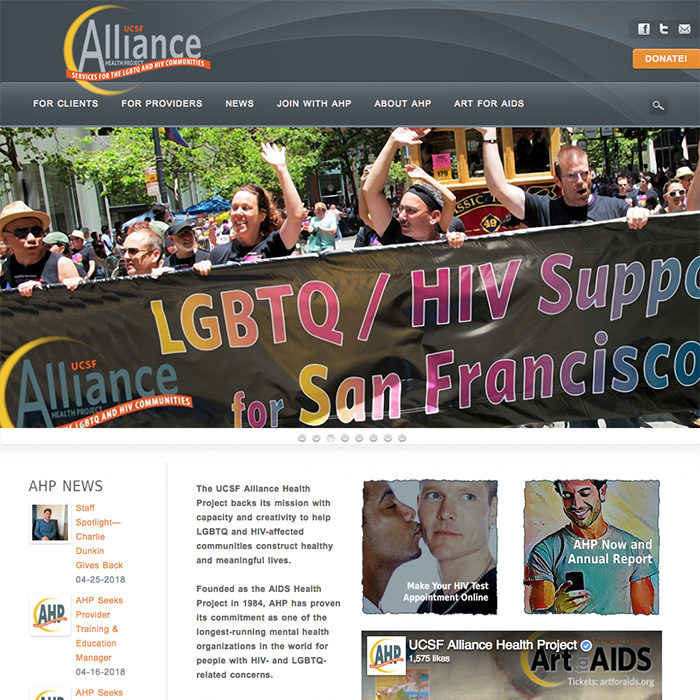 AHP-home-page