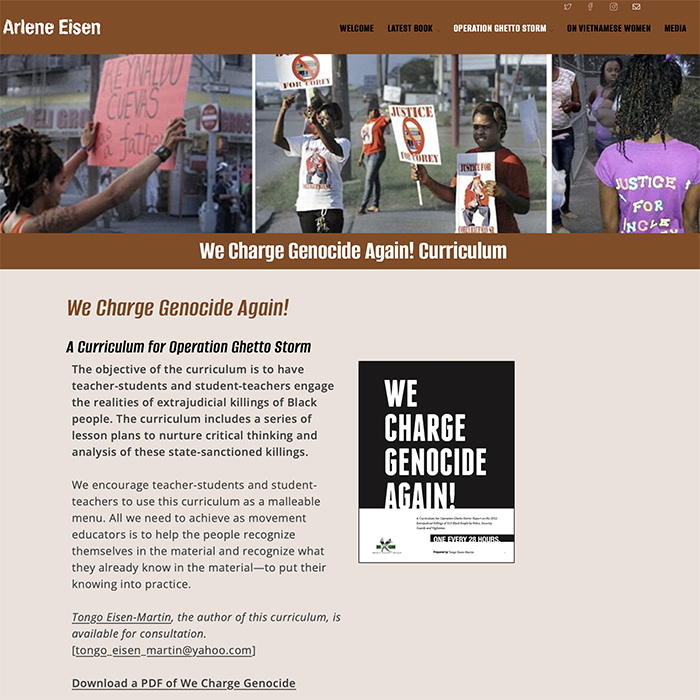 Arlene Genocide Curric