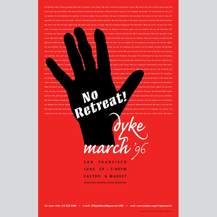 San Francisco Dyke March Poster