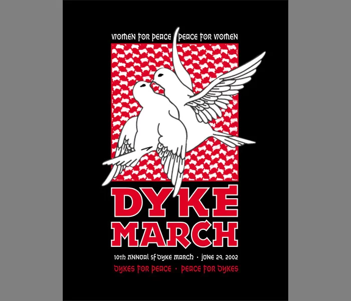 Dyke March T-shirt 2002