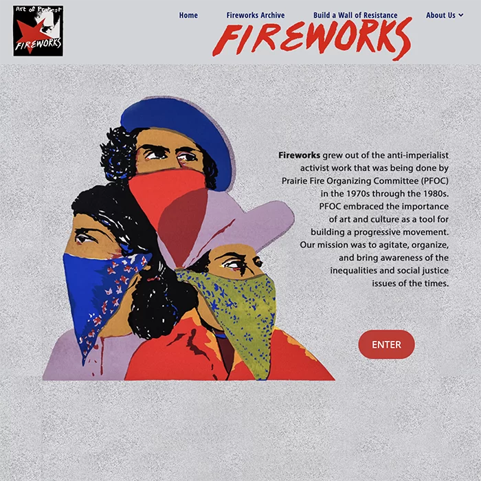Fireworks Graphics website